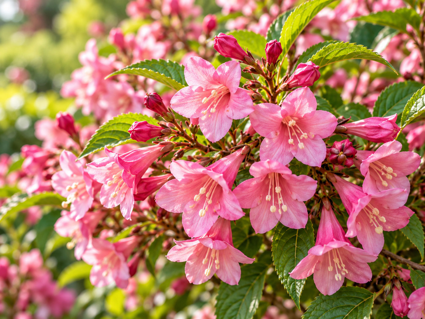 معرفی و شرایط نگهداری وایگلا (Weigela florida)؛ آبیاری، نور و هرس